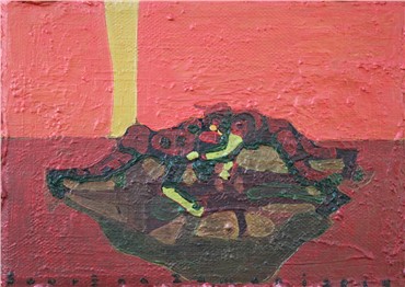 Painting, Sourena Zamani, Leap of Faith, 2014, 3556