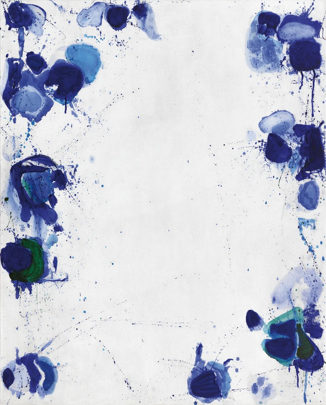 Sam Francis, Blue 3, 1960