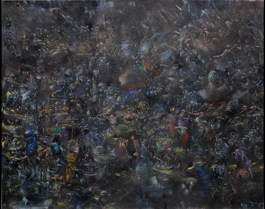 Ali Banisadr, Black 4, 2011