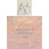 Painting, Sina Ghadaksaz, What is Better than a Painter? - Two, 2022, 63340