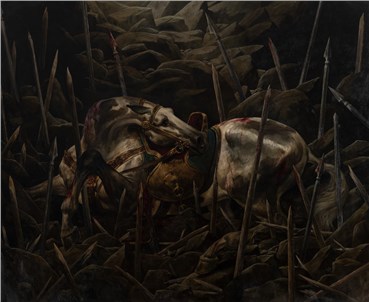 Painting, Hasan Rouholamin, Untitled, 2019, 22869