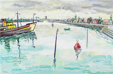 , Mohsen Vaziri Moghaddam, Anzali Harbor, 1950, 26859
