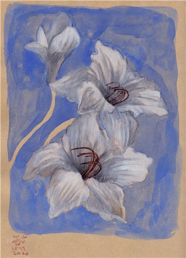 Painting, Hosein Shirahmadi, Flowers no.3, 2020, 38215