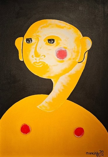 Amirmahdi Zahedy, Yellow Clown, 0, 0