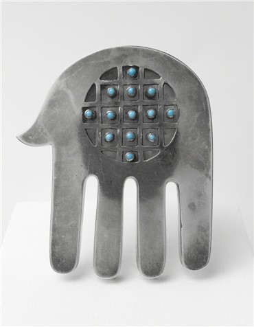 Sculpture, Parviz Tanavoli, Hand, 1976, 102