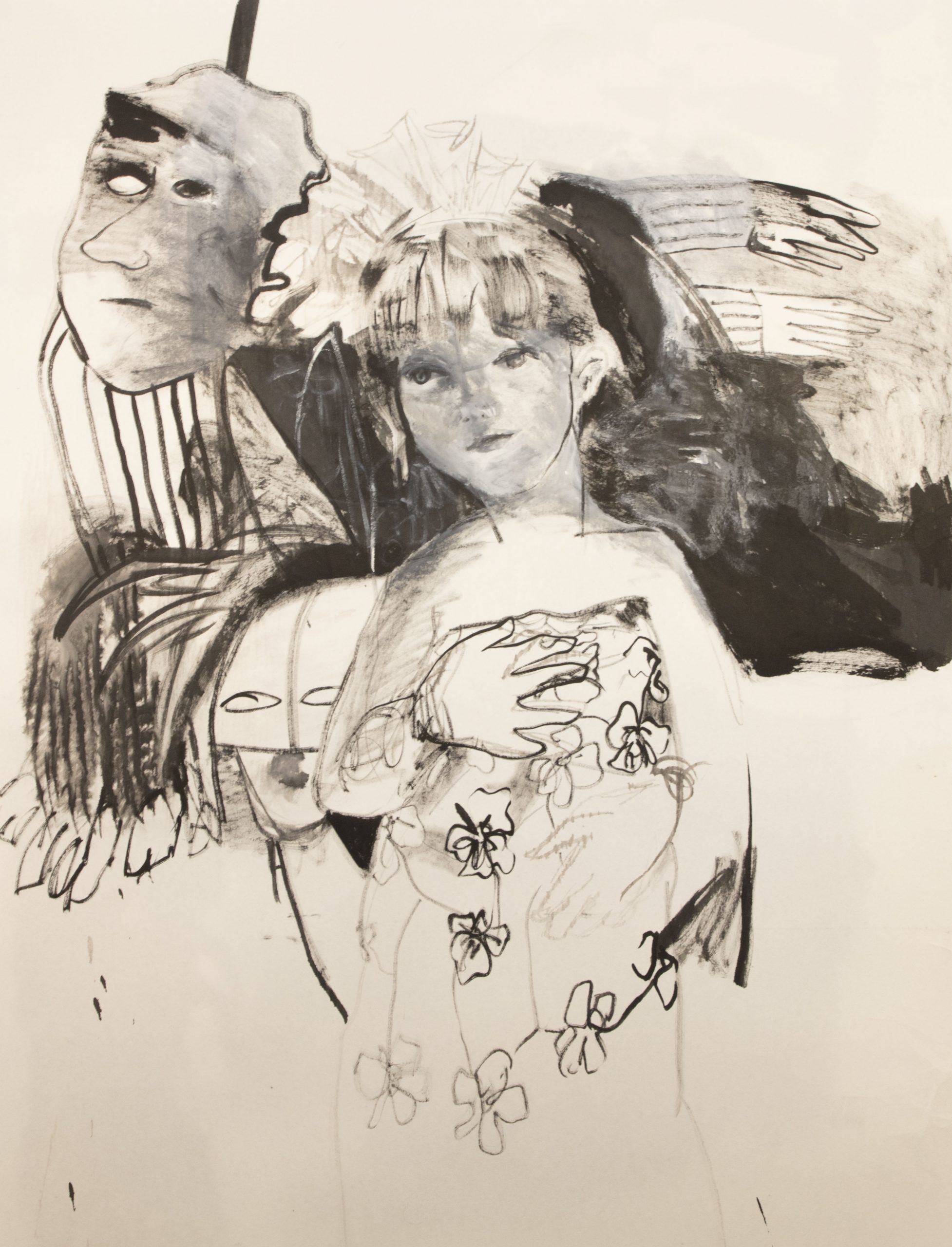 Zahra Zeinali, Dessin Spontané No.1, 2022