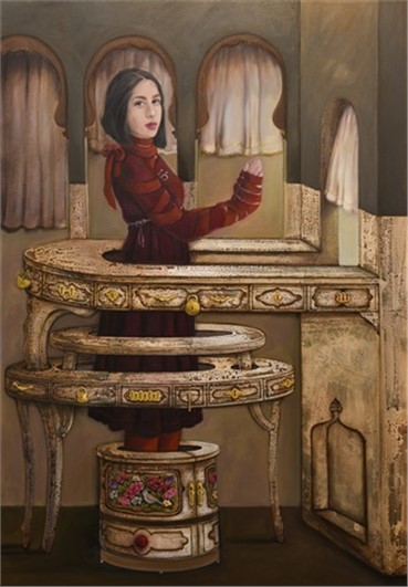 Painting, Mojgan Habiby, Untitled, 2015, 13706