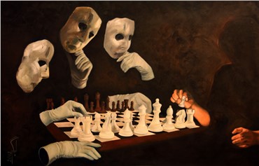 Painting, Maryam Ebtekar, Game, 2012, 11026