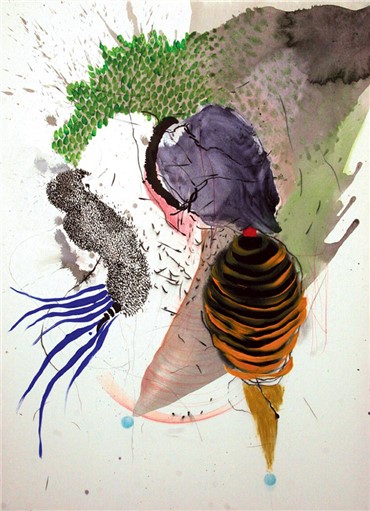 Painting, Maryam Mimi Amini, My Own Landscape, 2006, 15953