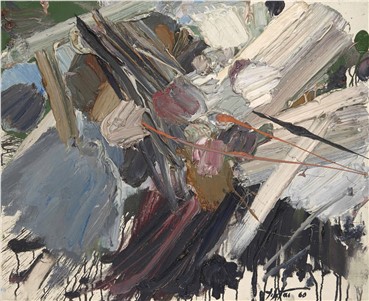Painting, Manoucher Yektai, Untitled, 1960, 4432