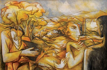 Painting, Iraj Zand, Untitled, 1997, 79030