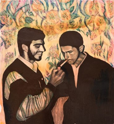 Painting, Ghasem Hajizadeh, Untitled, , 14280