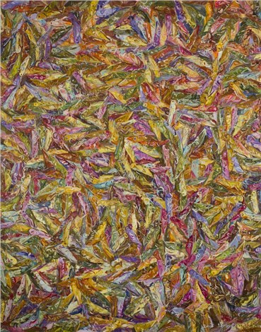 Painting, Dariush Hosseini, Persian carpet1, 2016, 36678