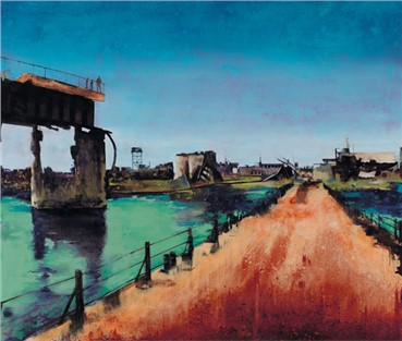 Painting, Amirhossein Zanjani, Bridge No. 1, 2011, 2678