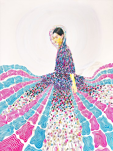 Painting, Makan Negahban, Dressplode, 2017, 77118