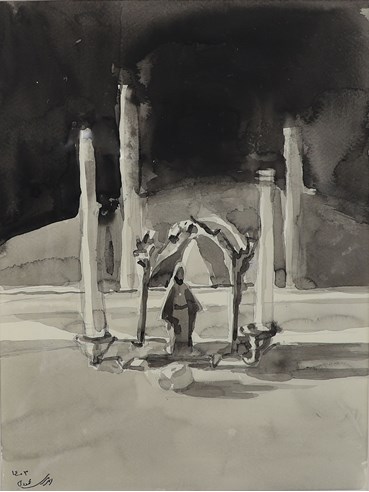 Painting, Akram Mahmoudi, Untitled, 2023, 75321