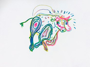 Painting, Makan Negahban, Bull, 2017, 77126