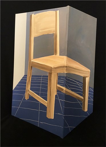 Painting, Hesam Rahmanian, Chair, 2018, 24763