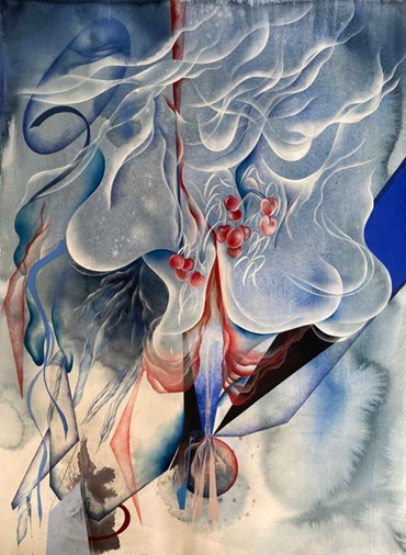 Painting, Negar Zonoubi, Fleeting Lightness, 2025, 80723