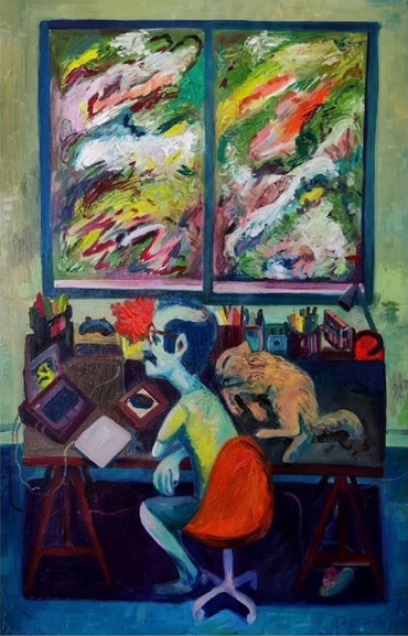 Painting, Milad Mousavi, Ordibehesht, , 45530