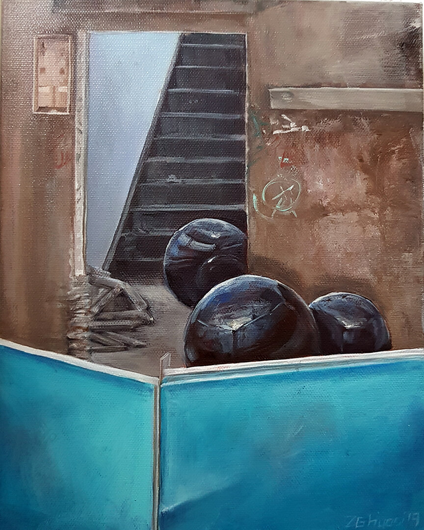 Zahra Ghyasi, One Year After I Touched You, 2019