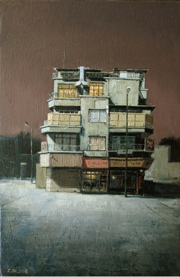 Painting, Zahra QaraKhani, The Stratified House, 2015, 40219