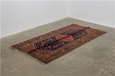 Mixed media, Nazgol Ansarinia, Mendings (Carpet), 2010, 6985