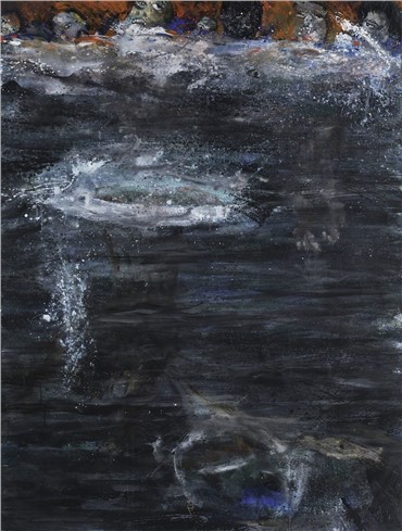 Painting, Alireza Adambakan, Moribund, 2014, 10549