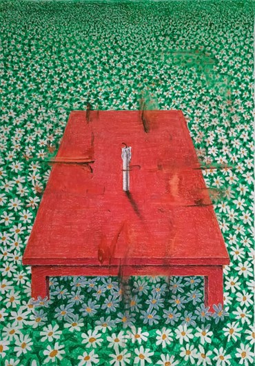 Painting, Mahmoud Saki, Untitled, , 77776