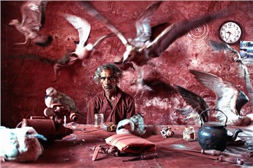 Photography, Alireza Memariani, Akbar, The Guard of the Red Soil Factory, 2015, 20342