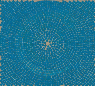 Painting, YZ Kami (Kamran Yousefzadeh), Blue Dome VII, 2014, 75671