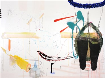 Painting, Maryam Mimi Amini, Extremely Fragile Please Handle with Care, 2010, 6327