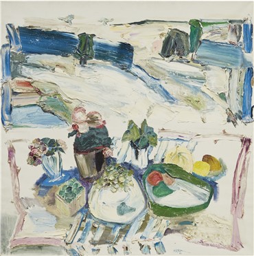 Painting, Manoucher Yektai, Summer Still Life, 1982, 19086