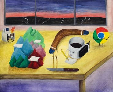 , Agnese Guido, Working hard (Chrome can't wait), 2019, 75968