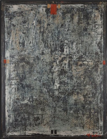 Painting, Massoud Arabshahi, Metallic Painting, 1974, 7586