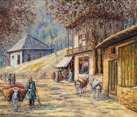 Yervand Nahapetian, Village, 1981