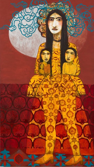 Painting, Samira Abbassy, Ode To All My Mothers, , 79815