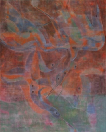 Painting, Azadeh Elmizadeh, Salamander Birds, 2022, 68378