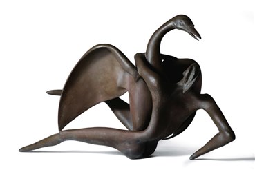 Sculpture, Bahman Mohassess, Leda e il cigno, 1979, 29166