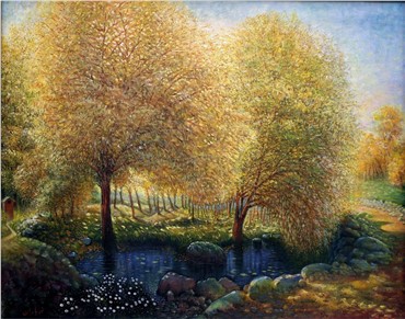 Painting, Jafar Petgar, Sprinkle of Light, , 6931