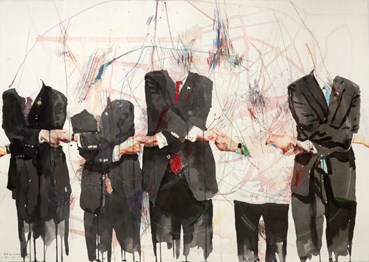 Painting, Hawar Amini, Untitled, 2018, 75520