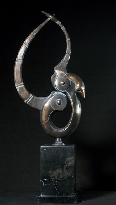 Sculpture, Taha Behbahani, I Have Been All Locked, Till You Reach the Sun, , 6688