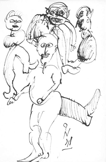 Drawing, Ardeshir Mohassess, Untitled, , 56839