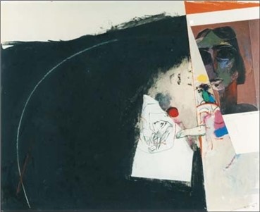 Painting, Nosratollah Moslemian, Untitled, 1988, 6451