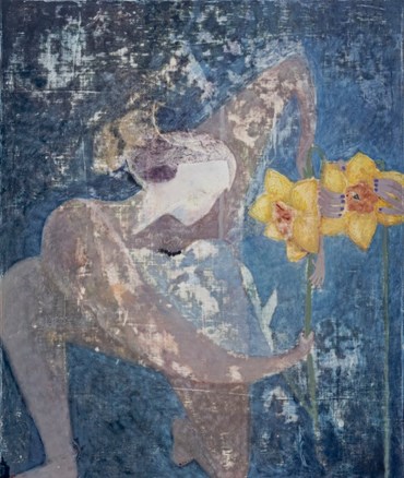 Painting, Pardis Amerian, Narcissi, 2021, 77855