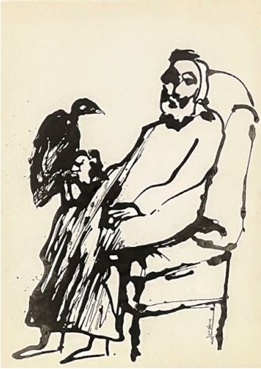 , Alireza Espahbod, Untitled, 1988, 67320