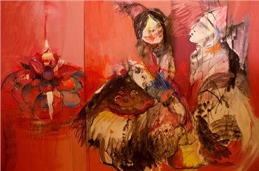 Painting, Azadeh Etebarian, Untitled, 2010, 2108