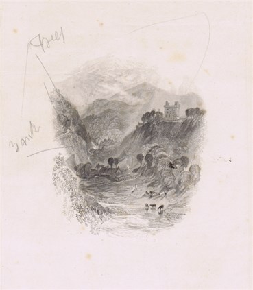 , William Turner, Hermitage Castle, 1834, 24976
