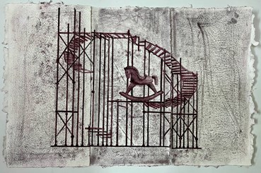 Printmaking, Sama Rahmani, Untitled, 2024, 75258