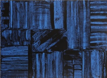 Painting, Behjat Sadr, Composition, 1970, 7555